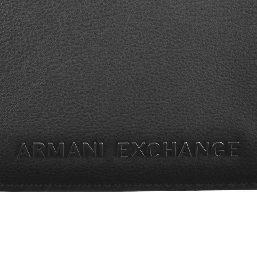 Armani Exchange Bifold Logo Wallet Black | Mainline Menswear